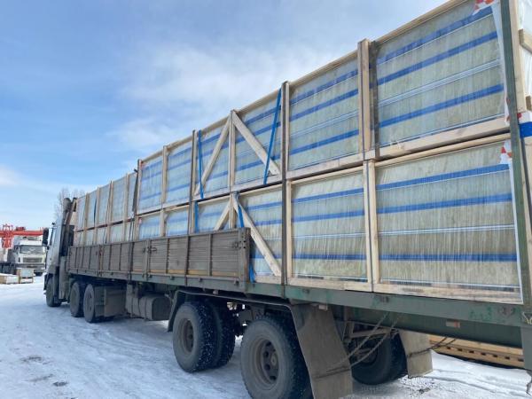 Стеновая Сэндвич Панель 200мм МВУ (Минеральная вата) ПЭ (Полиэстэр) RAL цинк